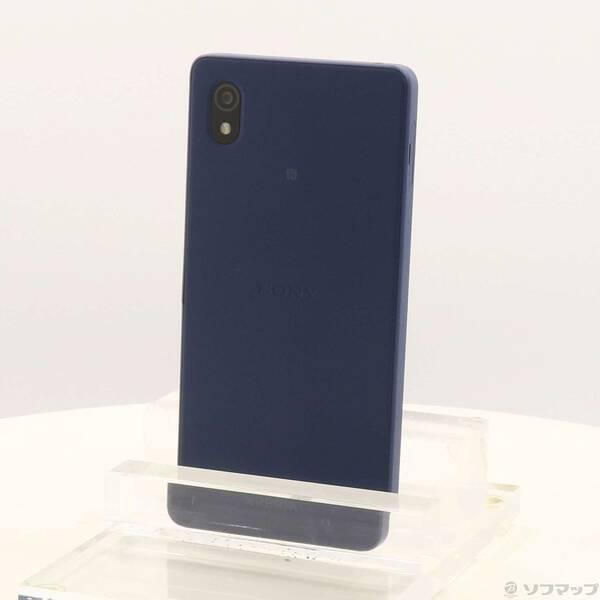 〔中古〕ワイモバイル Xperia Ace III 64GB ブルー A203SO Y!mobile SIMフリー〔371-ud〕 | 