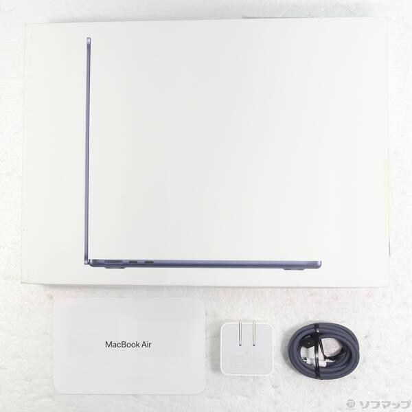 〔中古〕Apple(アップル) MacBook Air 13.6-inch Early-2025 MC6C4J／A Apple M4 10コアCPU_10コアGPU 24GB SSD512GB ミッドナイト 〔26.3 Tahoe〕〔198-ud〕 |  | 04