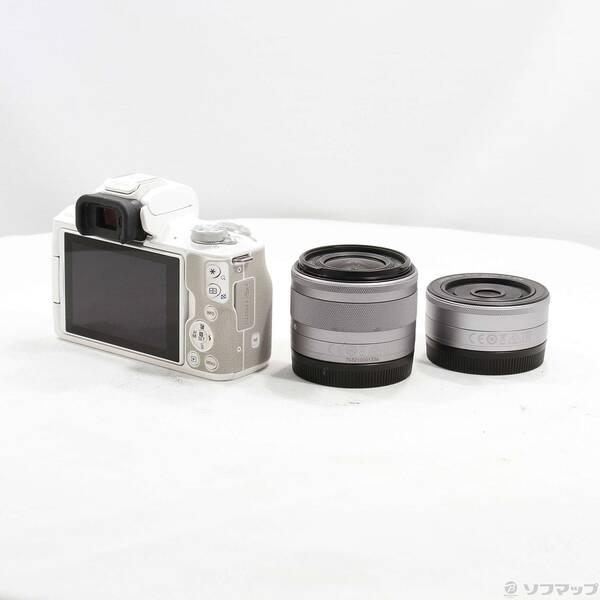 〔中古〕Canon(キヤノン) EOS Kiss M ダブルレンズキット ホワイト〔344-ud〕 |  | 02