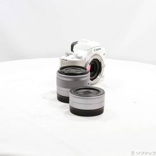 〔中古〕Canon(キヤノン) EOS Kiss M ダブルレンズキット ホワイト〔344-ud〕 |  | 03