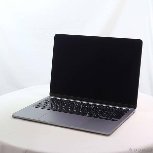 〔中古〕Apple(アップル) MacBook Air 13.6-inch Mid-2022 MLXX3J／A Apple M2 8コアCPU_10コアGPU 8GB SSD512GB スペースグレイ 〔26.1 Tahoe〕〔258-ud〕 | 