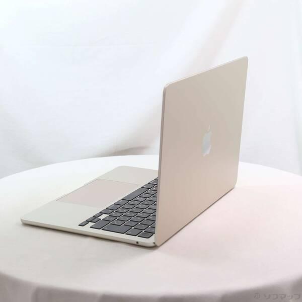 〔中古〕Apple(アップル) MacBook Air 13.6-inch Late-2024 MC7W4J／A Apple M2 8コアCPU_8コアGPU 16GB SSD256GB スターライト 〔26.3 Tahoe〕〔276-ud〕 |  | 01