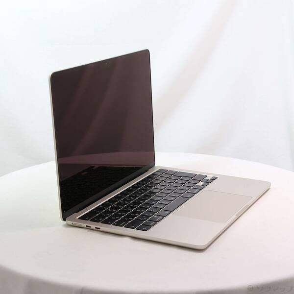 〔中古〕Apple(アップル) MacBook Air 13.6-inch Late-2024 MC7W4J／A Apple M2 8コアCPU_8コアGPU 16GB SSD256GB スターライト 〔26.3 Tahoe〕〔276-ud〕 |  | 03
