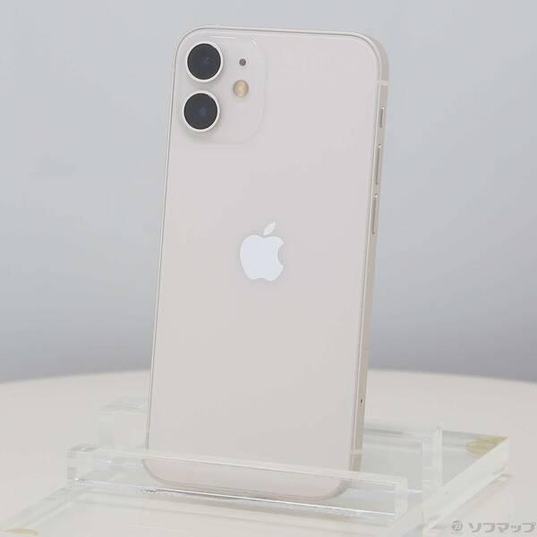 〔中古〕Apple(アップル) iPhone12 mini 128GB ホワイト MGDM3J／A SIMフリー〔349-ud〕 | 