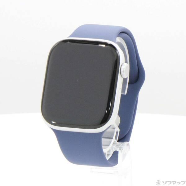 〔中古〕Apple(アップル) Apple Watch Series 10 GPS 46mm シルバーアルミニウムケース デニムスポーツバンド〔352-ud〕 | 