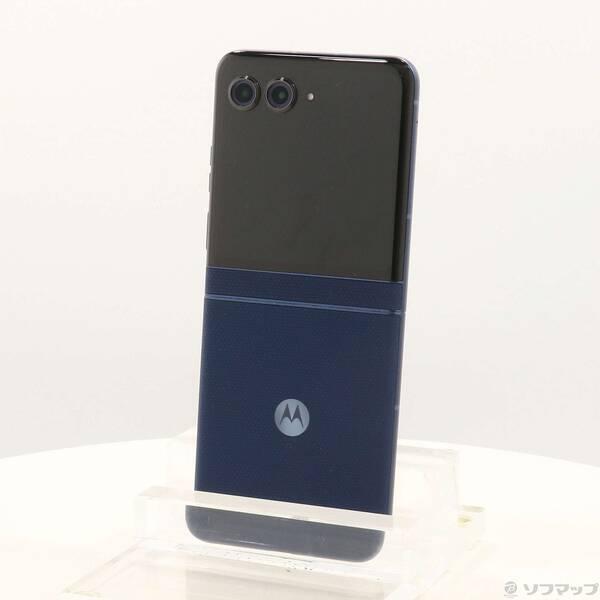 〔中古〕Motorola(モトローラ) motorola razr 60 512GB ジブラルタルシーネイビー PB8E0000JP SIMフリー〔276-ud〕 | 