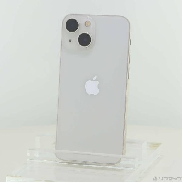 〔中古〕Apple(アップル) iPhone13 mini 128GB スターライト MLJE3J／A SIMフリー〔276-ud〕 | 