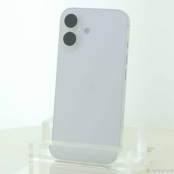 〔中古〕Apple(アップル) iPhone16 128GB ホワイト MYDR3J／A SIMフリー〔196-ud〕 | 