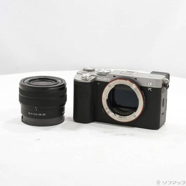 〔中古〕SONY(ソニー) α7C ズームレンズキット シルバー ILCE-7CL S〔295-ud〕 | 