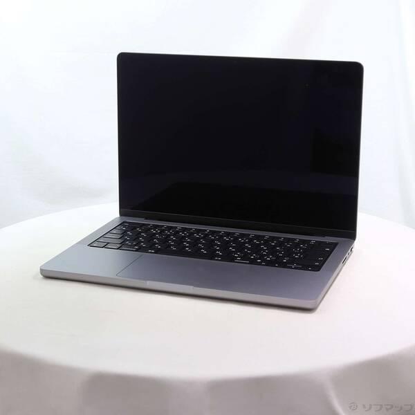 〔中古〕Apple(アップル) MacBook Pro 14.2-inch Late-2021 MKGP3J／A Apple M1 Max 10コアCPU_32コアGPU 64GB SSD4TB スペースグレイ 〔26.3 Tahoe〕〔262-ud〕 | 