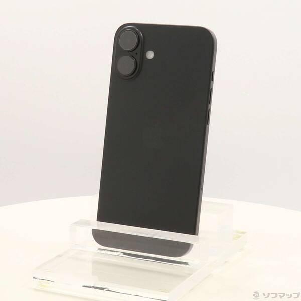 〔中古〕Apple(アップル) iPhone16 Plus 128GB ブラック MXVA3J／A SIMフリー〔258-ud〕 | 