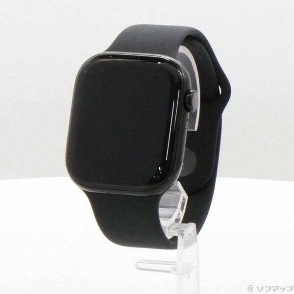 〔中古〕Apple(アップル) Apple Watch Series 10 GPS 46mm ジェットブラックアルミニウムケース ブラックスポーツバンド〔344-ud〕 | 