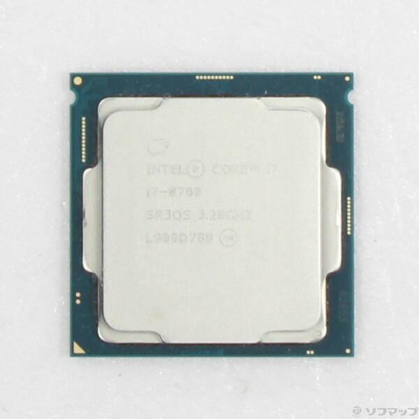 〔中古〕intel(インテル) Core i7 8700 〔3.2GHz／LGA 1151〕〔344-ud〕 | 