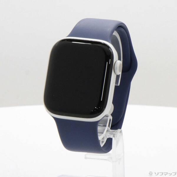 〔中古〕Apple(アップル) Apple Watch Series 10 GPS 42mm シルバーアルミニウムケース デニムスポーツバンド〔344-ud〕 | 