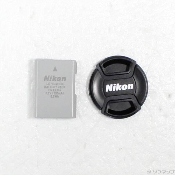 〔中古〕Nikon(ニコン) NIKON D5500 18-55 VRII 水晶体一揃いの道具 黒いこと〔276-ud〕