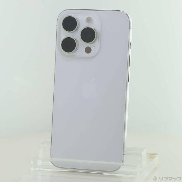 〔中古〕Apple(アップル) iPhone15 Pro 512GB ホワイトチタニウム MTUJ3J／A SIMフリー〔349-ud〕 | 
