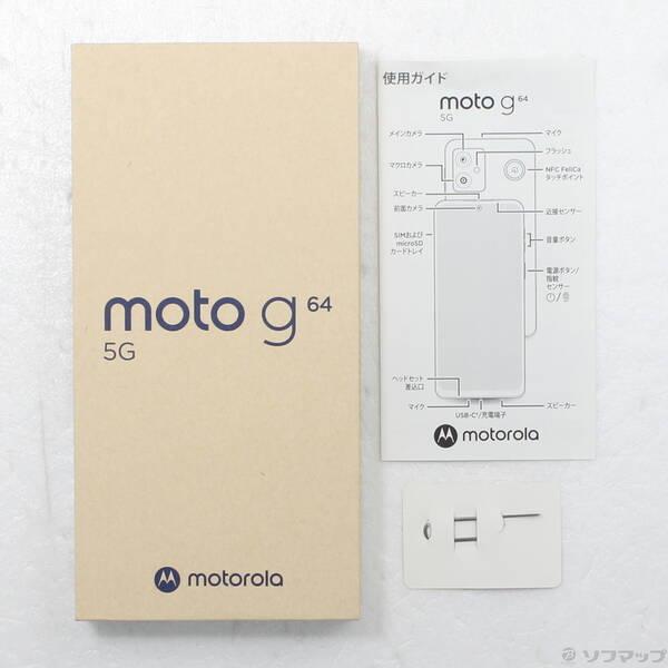 〔中古〕Motorola(モトローラ) moto g64 5G 128GB スペースブラック PB2G0000JP SIMフリー〔348-ud〕 |  | 04