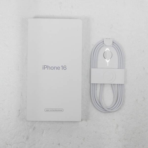 〔中古〕Apple(アップル) iPhone16 256GB ホワイト FYDX3J／A SIMフリー〔305-ud〕 |  | 04