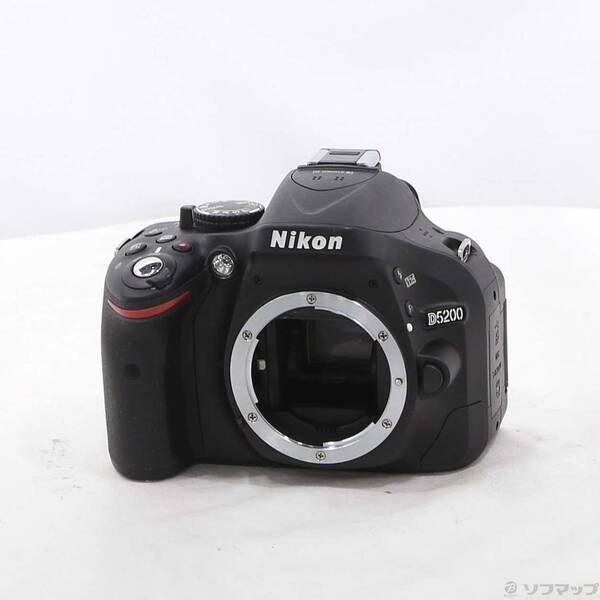 〔中古〕Nikon(ニコン) NIKON D5200 ボディ ブラック〔262-ud〕 | 