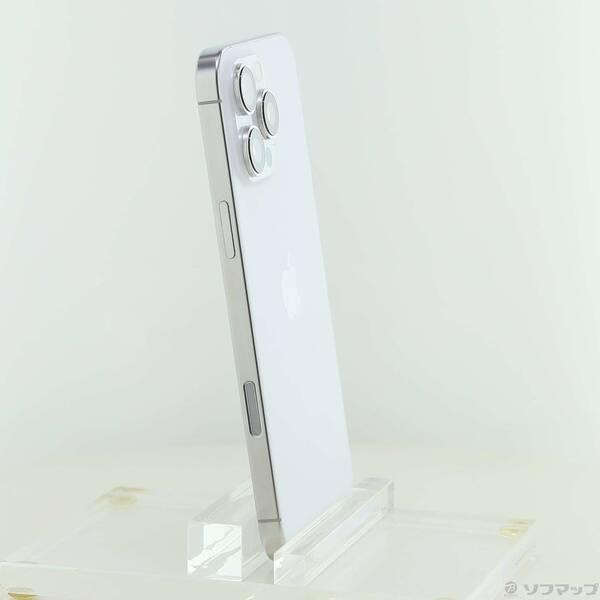 〔中古〕Apple(アップル) iPhone16 Pro Max 256GB ホワイトチタニウム MYWH3J／A SIMフリー〔198-ud〕 |  | 03