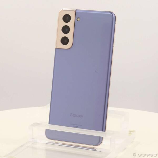 〔中古〕SAMSUNG(サムスン) Galaxy S21 5G 256GB ファントムバイオレット SCG09 auロック解除SIMフリー〔258-ud〕 | 