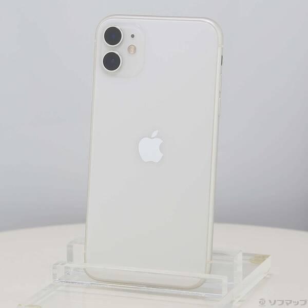 〔中古〕Apple(アップル) iPhone11 64GB ホワイト MWLU2J／A SIMフリー〔352-ud〕 | 