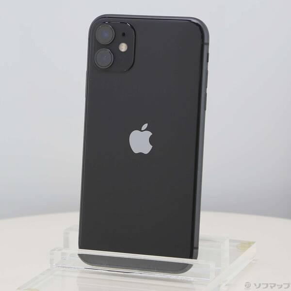 〔中古〕Apple(アップル) iPhone11 64GB ブラック MWLT2J／A SIMフリー〔258-ud〕 | 