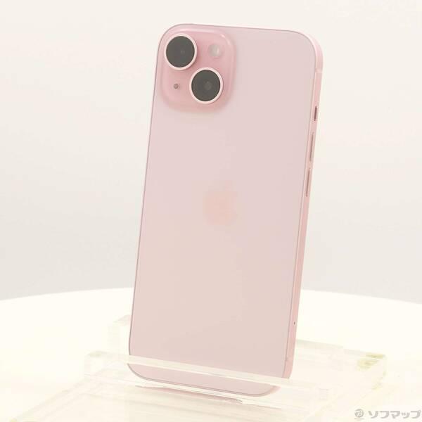 〔中古〕Apple(アップル) iPhone15 128GB ピンク MTMJ3J／A SIMフリー〔297-ud〕 | 