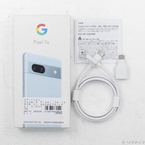 中古〕GOOGLE(グーグル) Google Pixel 7a 128GB シー GA04275-JP au