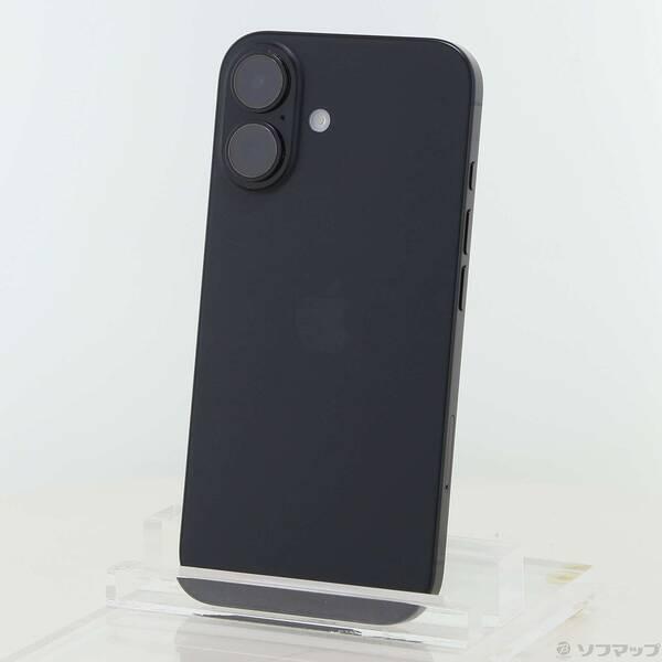 〔中古〕Apple(アップル) iPhone16 128GB ブラック MYDQ3J／A SIMフリー〔262-ud〕 | 