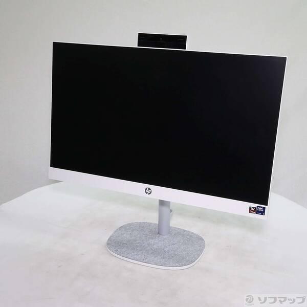 〔中古〕hp(エイチピー) 〔展示品〕 HP All-in-One 24-cr1000jp A2MM2PA-AAAA シェルホワイト〔262-ud〕 | 