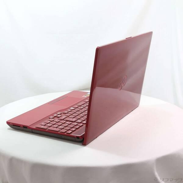 〔中古〕FUJITSU(富士通） LIFEBOOK AH53／B3 FMVA53B3R ガーネットレッド 〔Windows 10〕〔262-ud〕 |  | 01