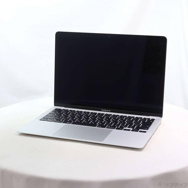 〔中古〕Apple(アップル) MacBook Air 13.3-inch Late-2020 MGN93J／A Apple M1 8コアCPU_7コアGPU 8GB SSD256GB シルバー 〔26.3 Tahoe〕〔297-ud〕 | 