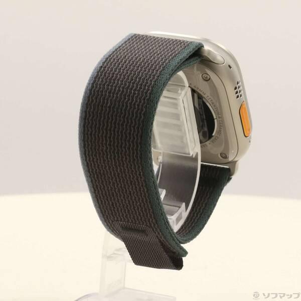 〔中古〕Apple(アップル) Apple Watch Ultra 2 GPS + Cellular 49mm チタニウムケース ブルー／ブラックトレイルループ〔258-ud〕 |  | 02