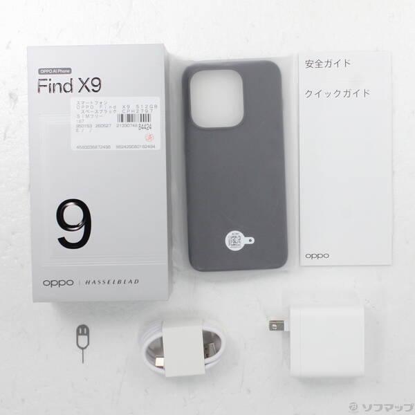 〔中古〕OPPO(オッポ) OPPO Find X9 512GB スペースブラック CPH2797 SIMフリー〔344-ud〕 |  | 04