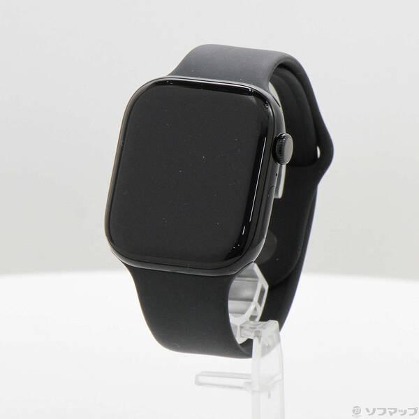 〔中古〕Apple(アップル) Apple Watch Series 10 GPS 46mm ジェットブラックアルミニウムケース ブラックスポーツバンド〔348-ud〕 | 