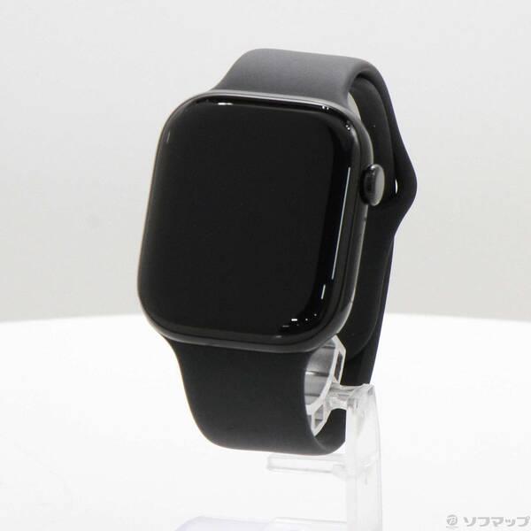 〔中古〕Apple(アップル) Apple Watch Series 10 GPS 46mm ジェットブラックアルミニウムケース ブラックスポーツバンド〔344-ud〕 | 