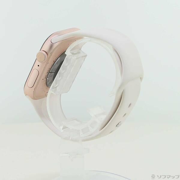 〔中古〕Apple(アップル) Apple Watch Series 10 GPS + Cellular 46mm ローズゴールドアルミニウムケース ライトブラッシュスポーツバンド〔348-ud〕 |  | 01