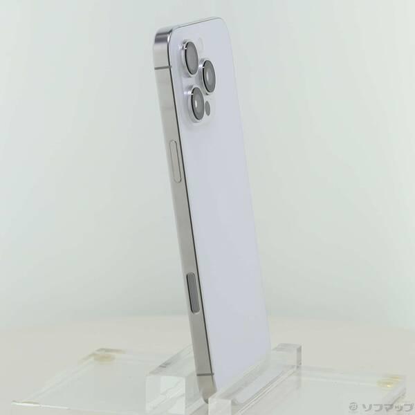〔中古〕Apple(アップル) iPhone16 Pro Max 256GB ホワイトチタニウム MYWH3J／A SIMフリー〔377-ud〕 |  | 03
