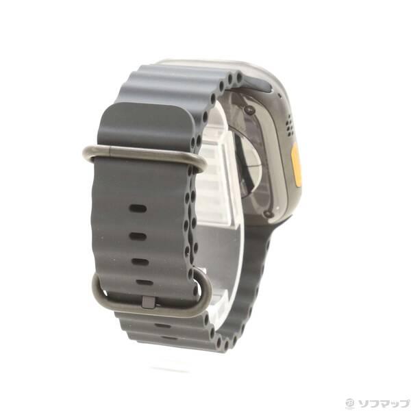 〔中古〕Apple(アップル) Apple Watch Ultra 2 GPS + Cellular 49mm ブラックチタニウムケース ブラックオーシャンバンド〔344-ud〕 |  | 02