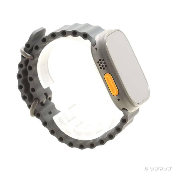 〔中古〕Apple(アップル) Apple Watch Ultra 2 GPS + Cellular 49mm ブラックチタニウムケース ブラックオーシャンバンド〔344-ud〕 |  | 03