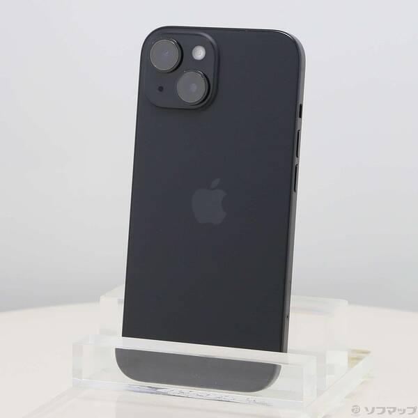 〔中古〕Apple(アップル) iPhone15 128GB ブラック MTMH3J／A SIMフリー〔262-ud〕 | 