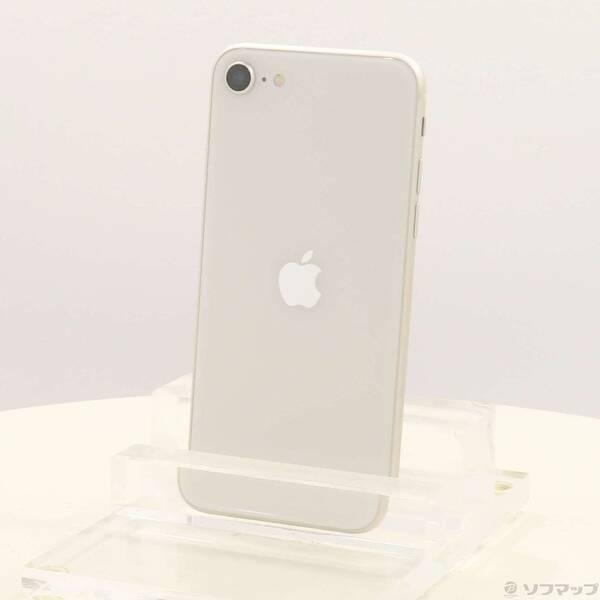 〔中古〕Apple(アップル) iPhone SE 第3世代 64GB スターライト MMYD3J／A SIMフリー〔297-ud〕 | 