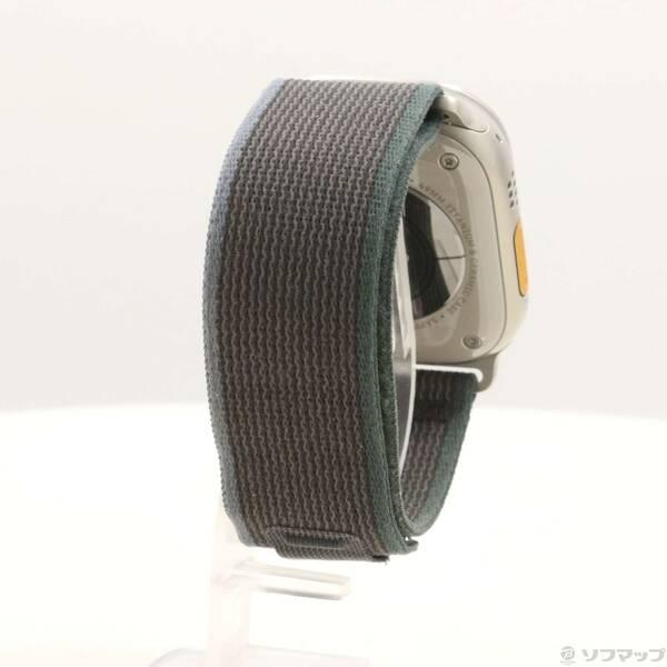 〔中古〕Apple(アップル) Apple Watch Ultra 2 GPS + Cellular 49mm チタニウムケース ブルー／ブラックトレイルループ〔344-ud〕 |  | 02