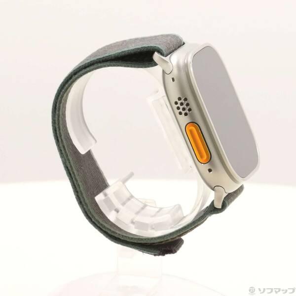 〔中古〕Apple(アップル) Apple Watch Ultra 2 GPS + Cellular 49mm チタニウムケース ブルー／ブラックトレイルループ〔344-ud〕 |  | 03