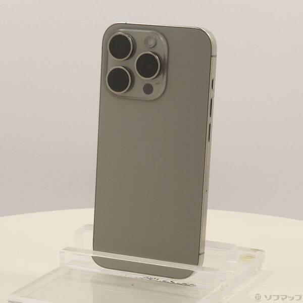 〔中古〕Apple(アップル) iPhone15 Pro 1TB ナチュラルチタニウム MTUT3J／A SIMフリー〔198-ud〕 | 