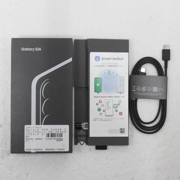 〔中古〕SAMSUNG(サムスン) Galaxy S26 256GB コバルトバイオレット SM-S942QZVESJP SIMフリー〔262-ud〕 |  | 04
