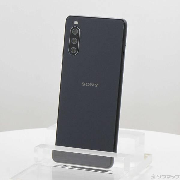 〔中古〕SONY(ソニー) Xperia 10 III 128GB ブラック SOG04 auロック解除SIMフリー〔377-ud〕 | 