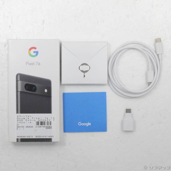 中古〕GOOGLE(グーグル) Google Pixel 7a 128GB チャコール GOSAZ3 Y