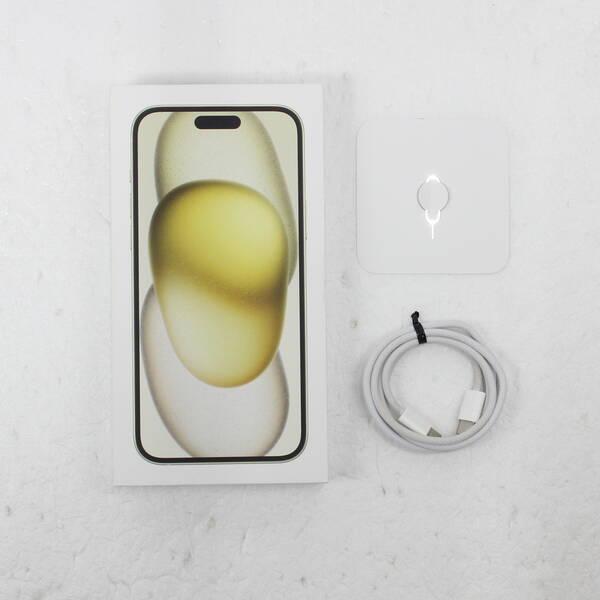 〔中古〕Apple(アップル) iPhone15 Plus 128GB イエロー MU0A3J／A SIMフリー〔344-ud〕 |  | 04